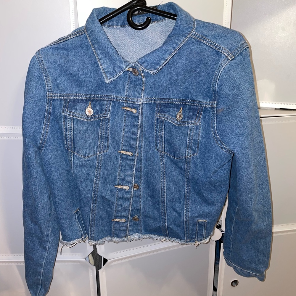 SHIEN large jean jacket